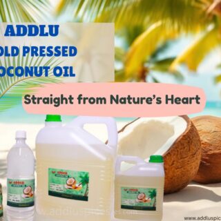 ADDLU Coconut Oil  ( ತೆಂಗಿನ  ಎಣ್ಣೆ)
